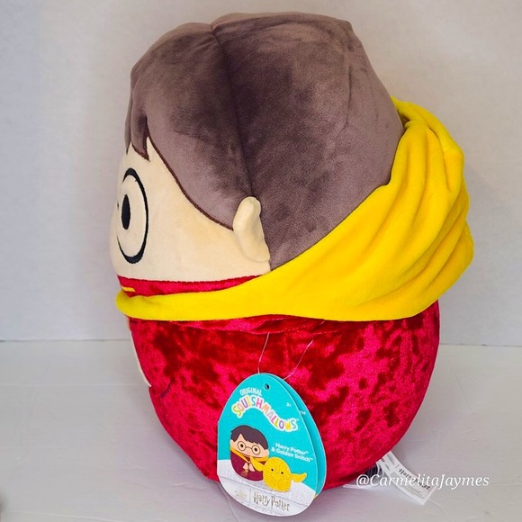 HARRY POTTER AND SNITCH ⚡️⚜️ Quidditch Character Set Squishmallow Kellytoy NWT - Picture 5 of 10